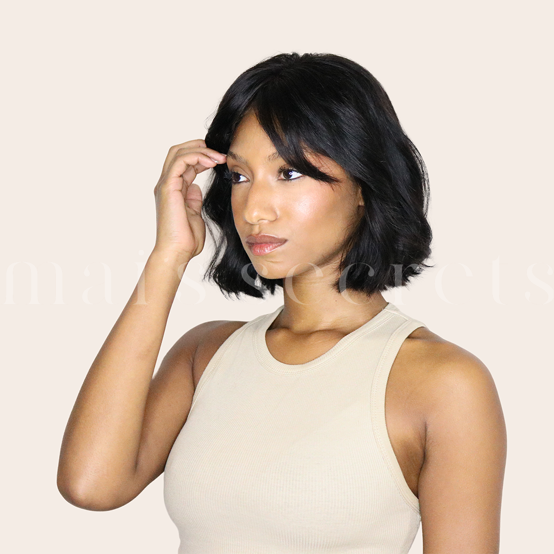 Mona - Perruque bob cheveux Premium