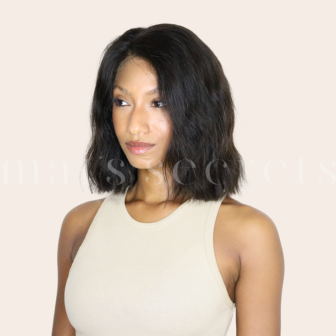 Yasmine - Perruque closure cheveux Deluxe Ondulés
