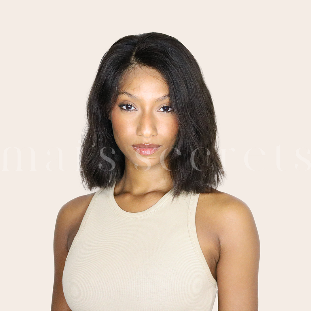 Yasmine - Perruque closure cheveux Deluxe Ondulés
