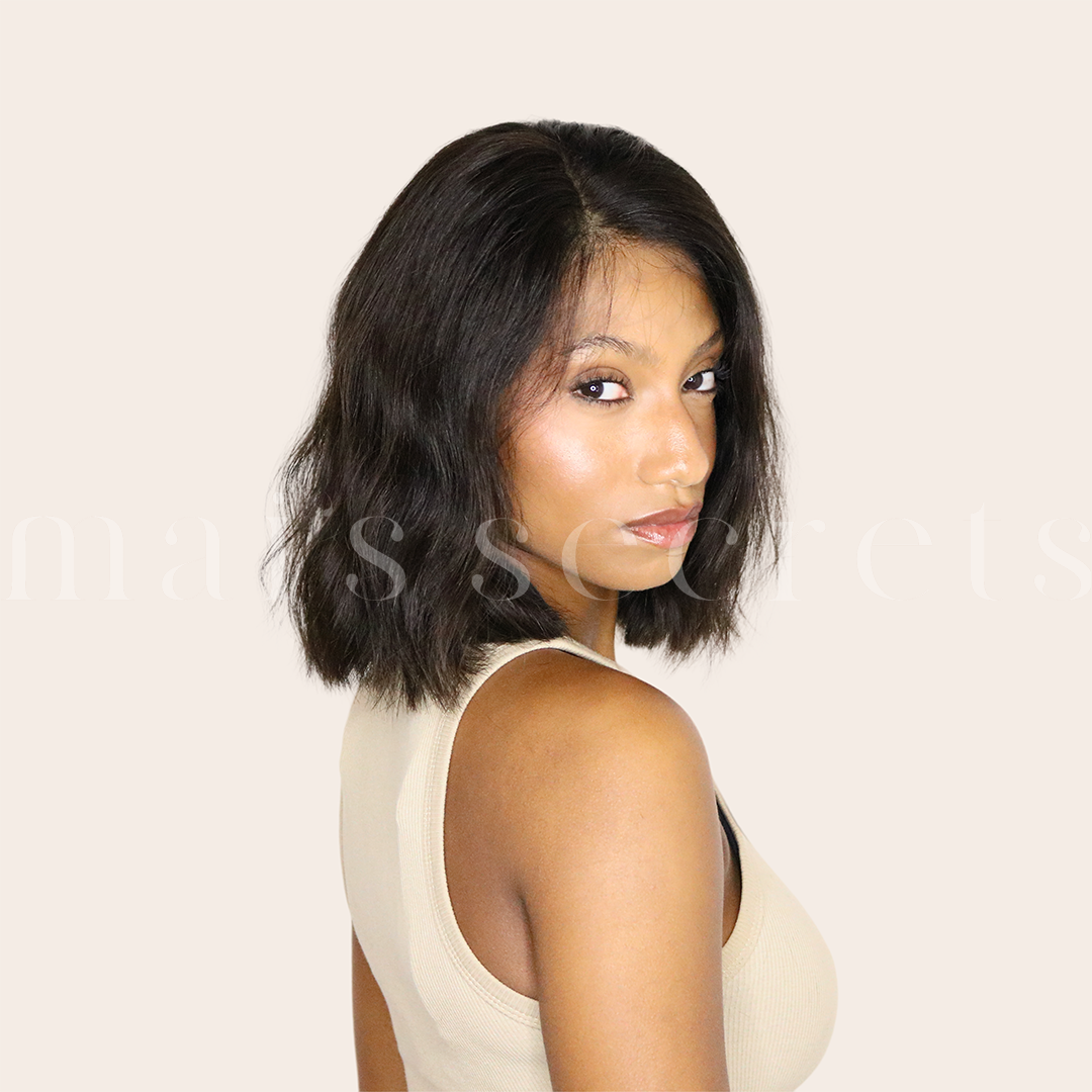 Yasmine - Perruque closure cheveux Deluxe Ondulés