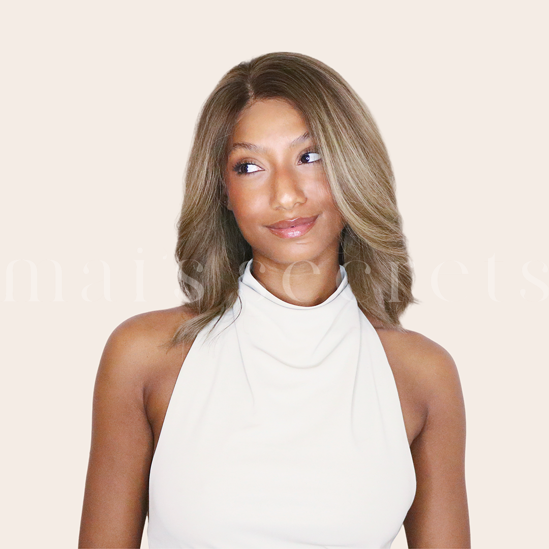Constance - Perruque bob cheveux Deluxe ombré balayage