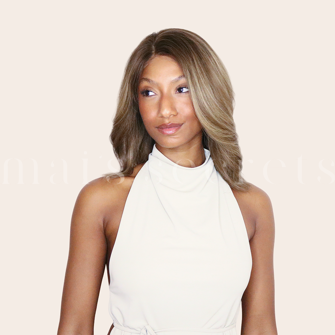 Constance - Perruque bob cheveux Deluxe ombré balayage