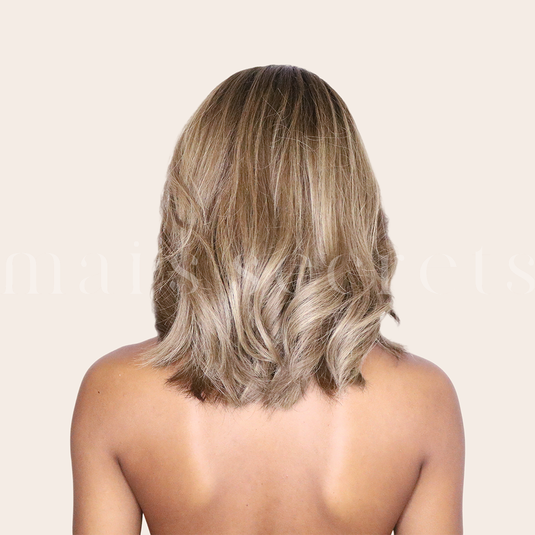 Constance - Perruque bob cheveux Deluxe ombré balayage