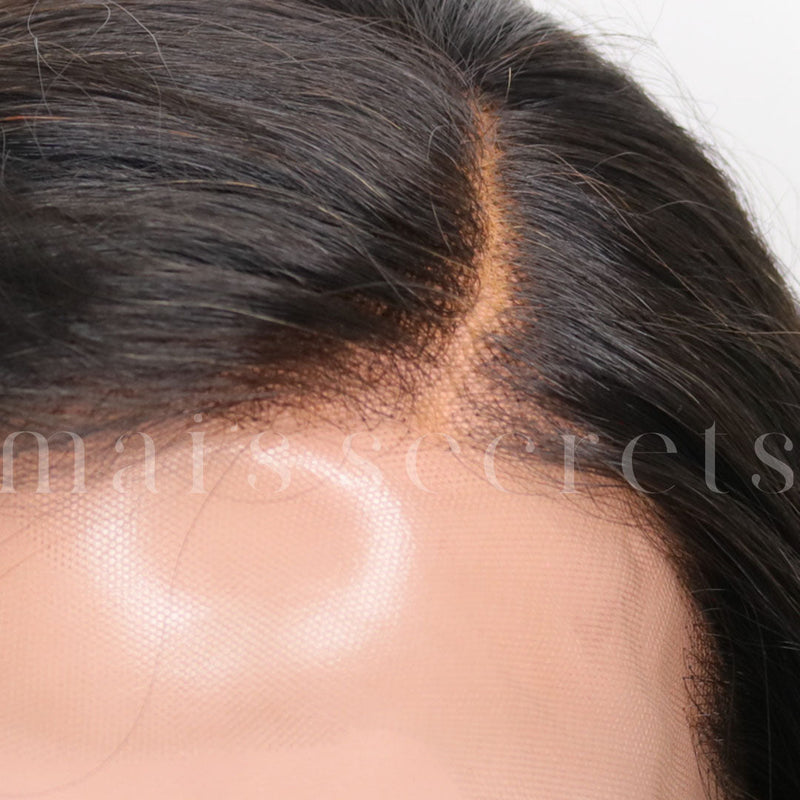 Kim - Perruque bob cheveux naturels ondulés
