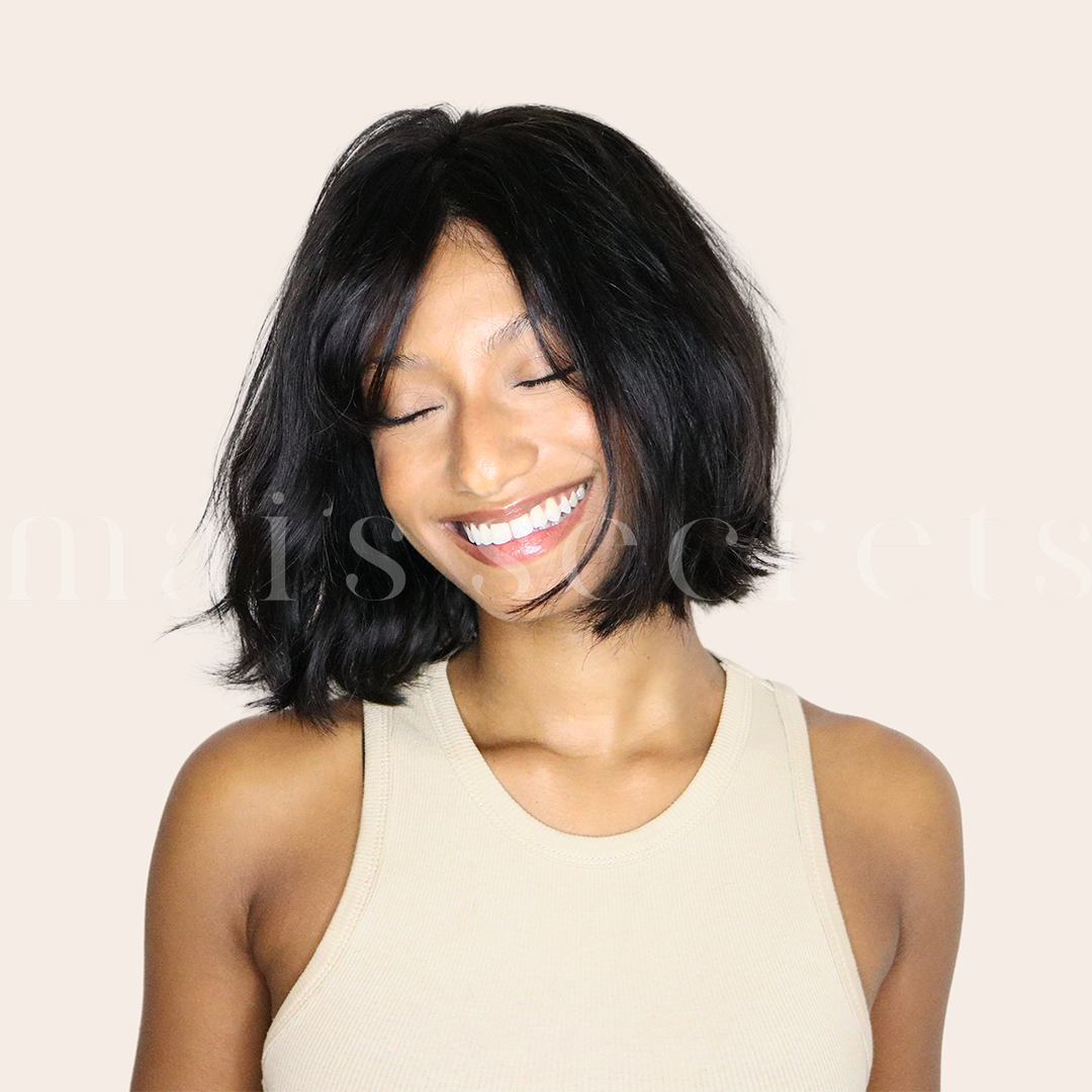 Mona - Perruque bob cheveux Premium