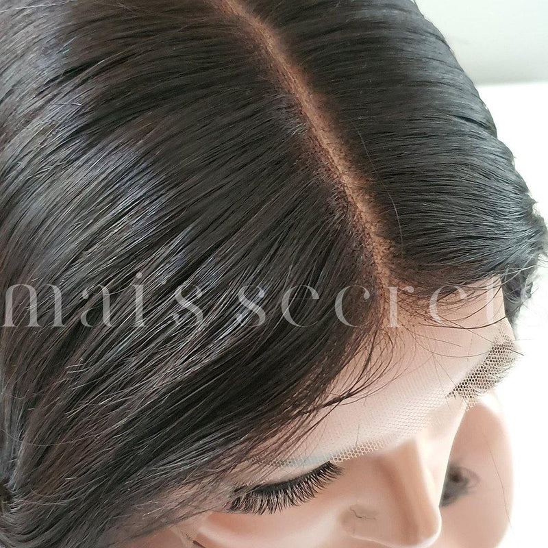 Perruque lace front cheveux naturels sur mesure - Mai's Secrets